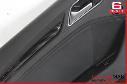 15-20 Audi A3 S3 Rear Left Driver Side Door Panel Black OEM