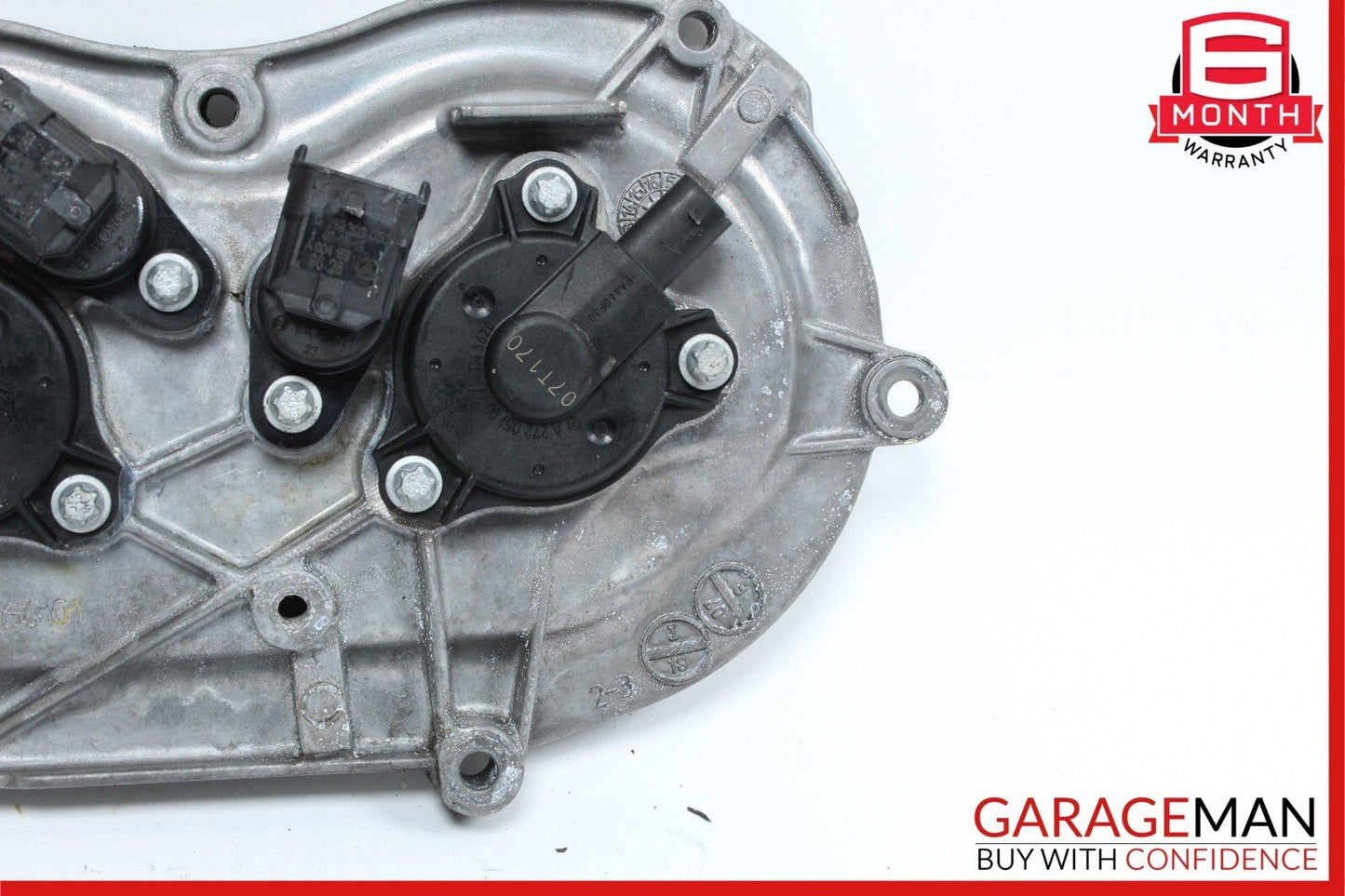 06-13 Mercedes W204 C300 S550 Front Right Engine Timing Chain Cover Plate OEM