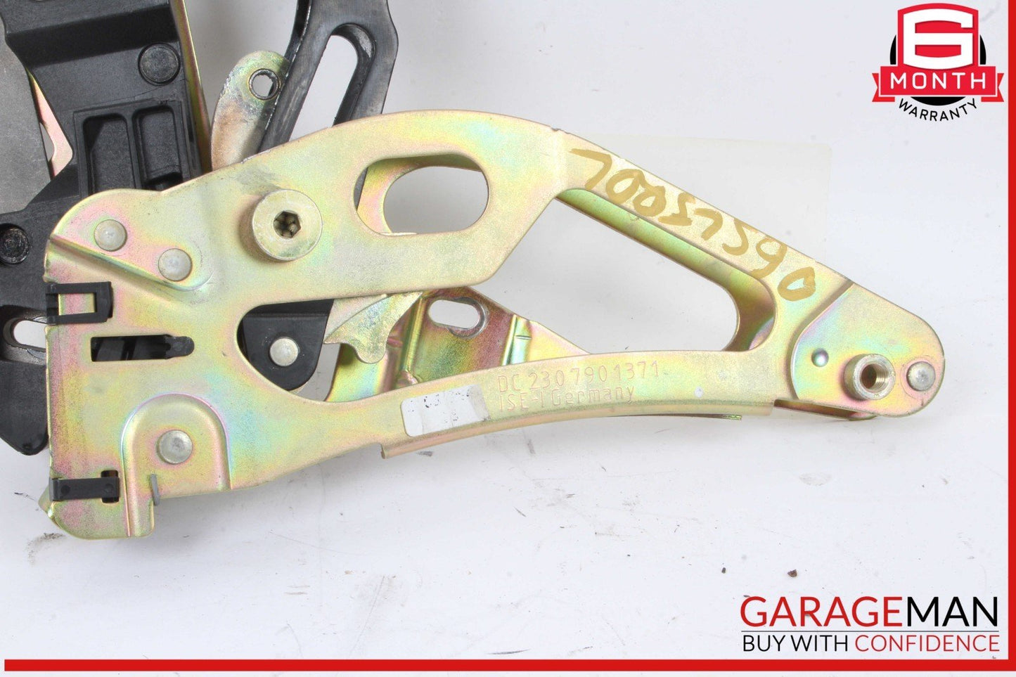 03-12 Mercedes R230 SL500 SL55 AMG Left Trunk Lock Frame Cylinder 2307901371 OEM