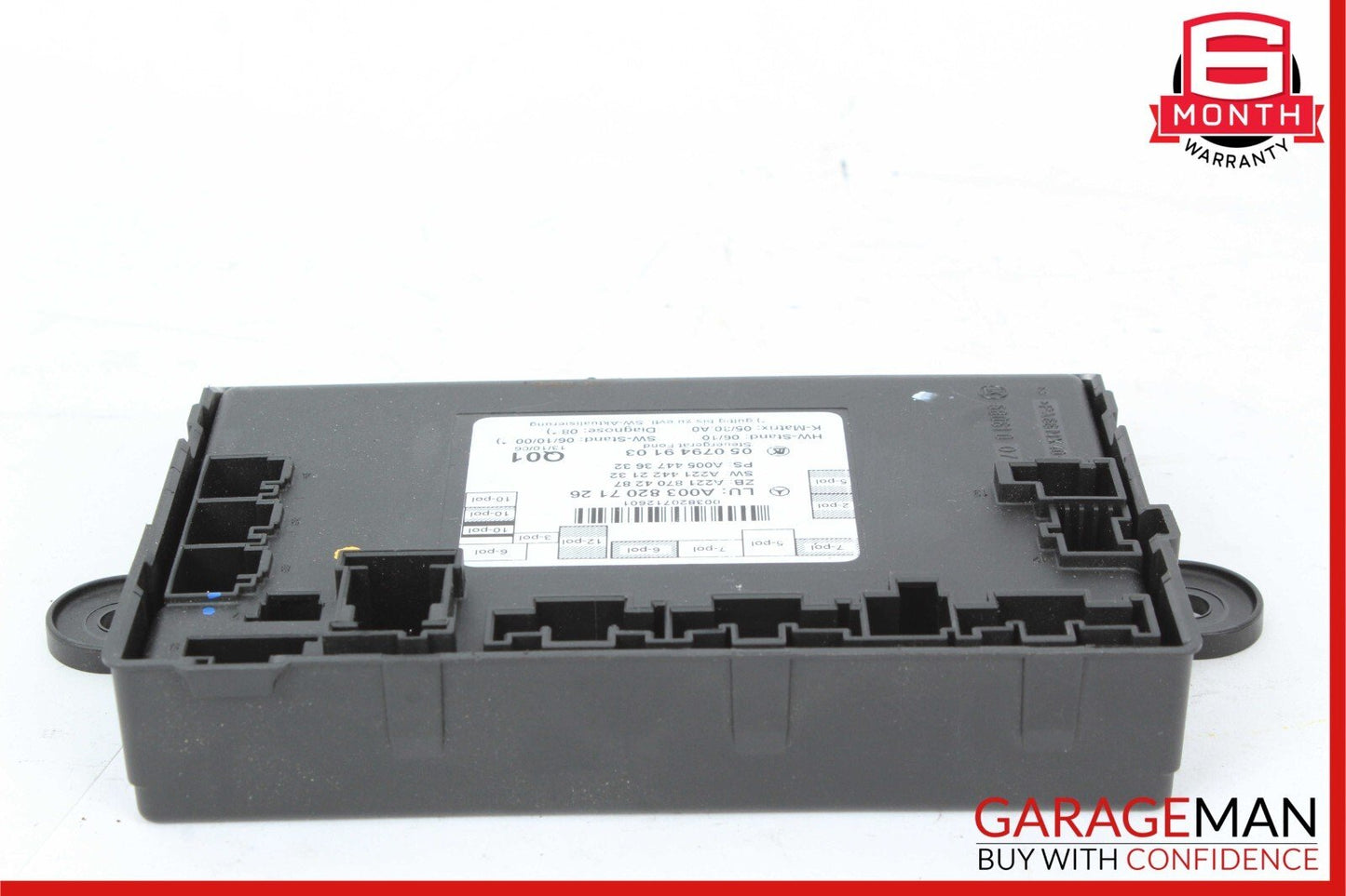 07-13 Mercedes W221 S550 S400 S350 Rear Right or Left Door Control Module Unit
