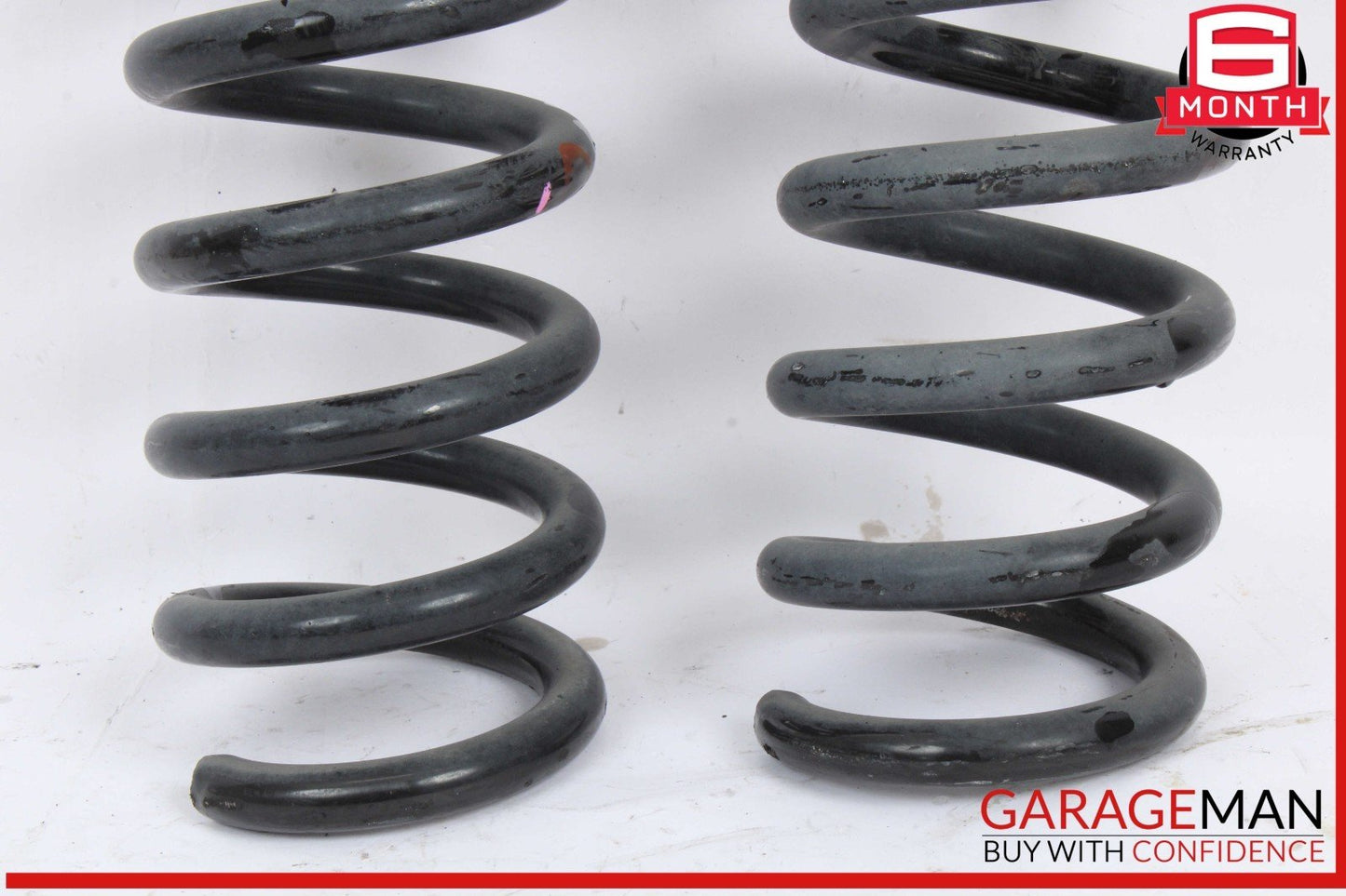 15-20 Mercedes W205 C300 Rear Right & Left Side Coil Spring Set 2053280337 OEM