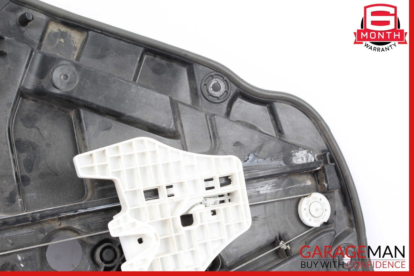 19-23 Genesis G70 Rear Left Side Door Window Regulator Plate w/o Motor OEM