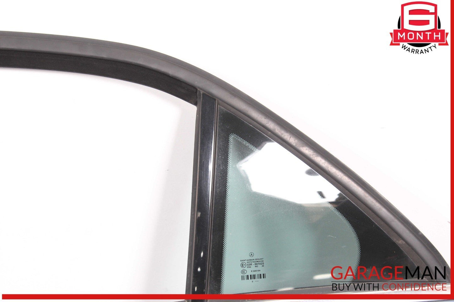 10-16 Mercedes W212 E350 E63 AMG Sedan Rear Left Side Door Shell Silver OEM