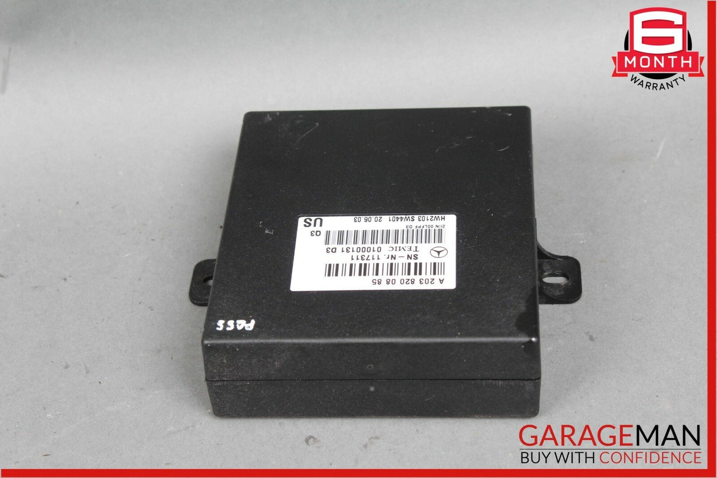 00-05 Mercedes W163 ML500 Communication Voice Control Module 2038200885 OEM
