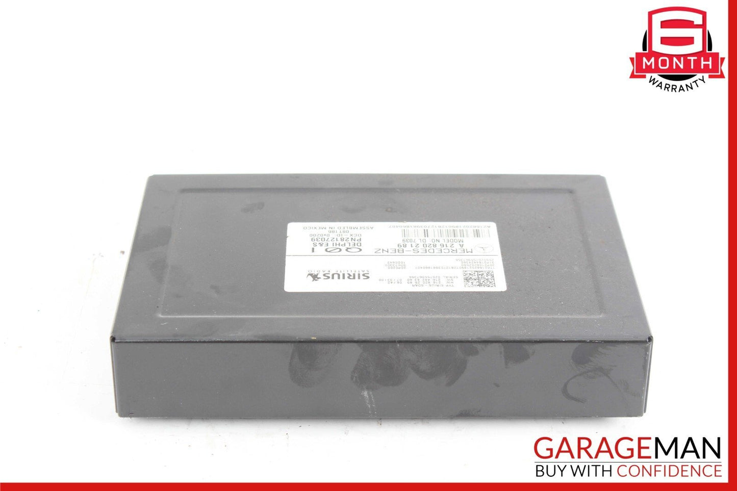 07-14 Mercedes C300 C350 S550 SLK350 Sirius Satellite Radio Receiver Module Unit