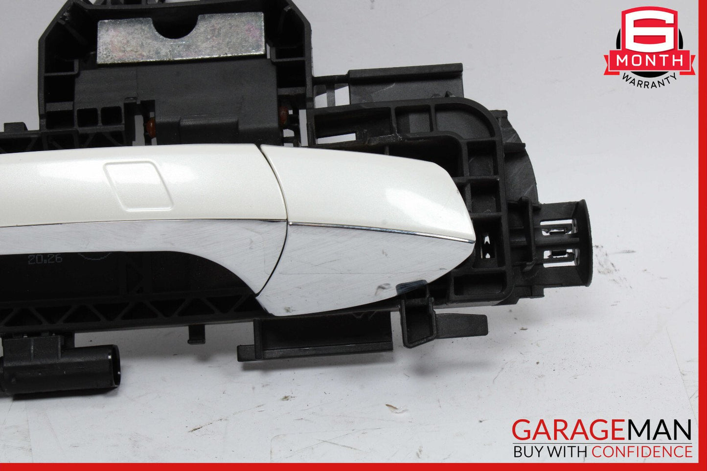 10-15 Mercedes X204 GLK250 Rear Right Side Exterior Door Handle White OEM