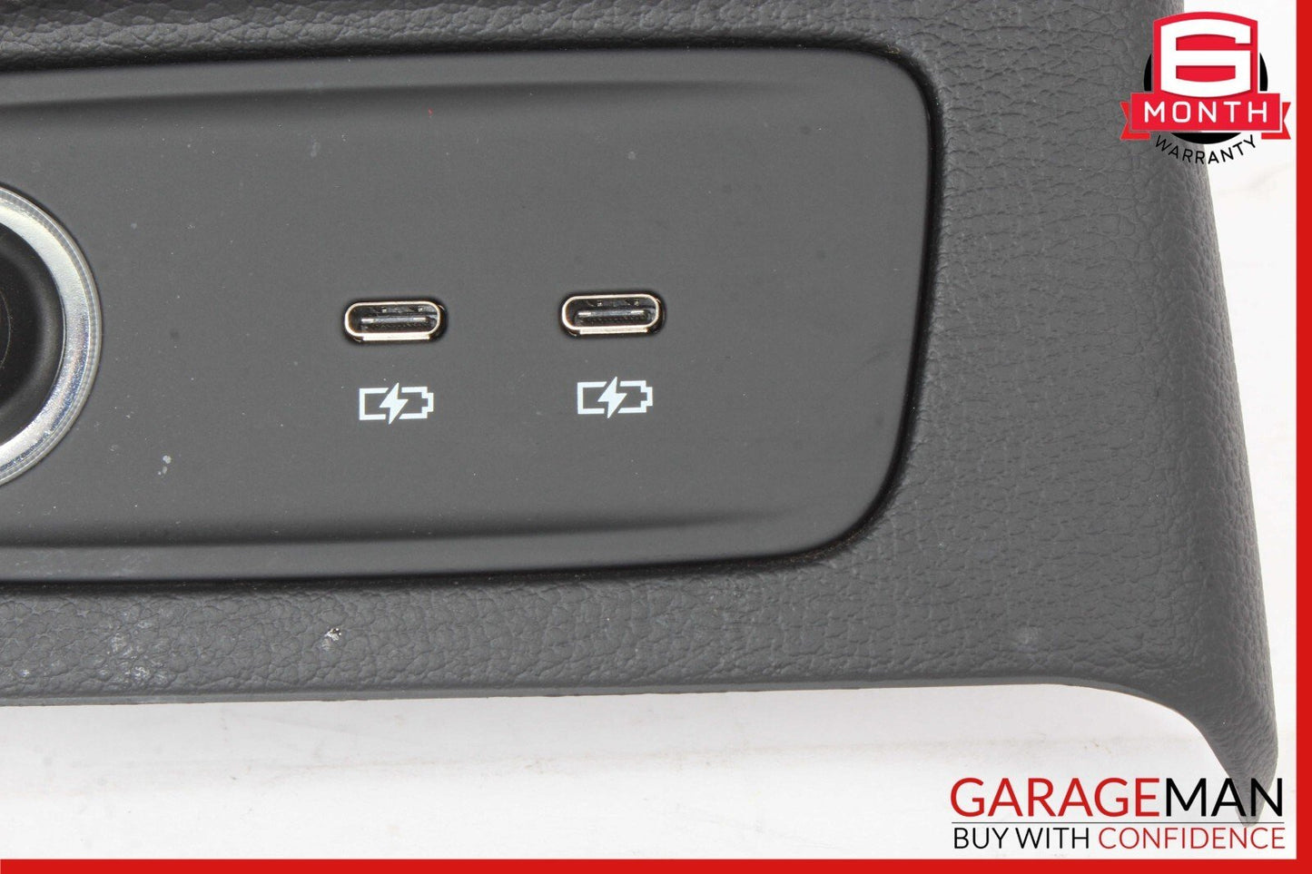 19-24 Audi Q3 Rear Center Console Trim Panel w/ Charging Port 83A864376C