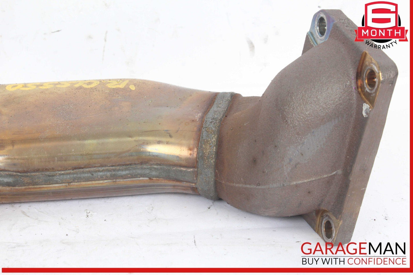 12-18 Mercedes W218 CLS550 4.6L Left Exhaust Pipe Adapter 2781400908 OEM
