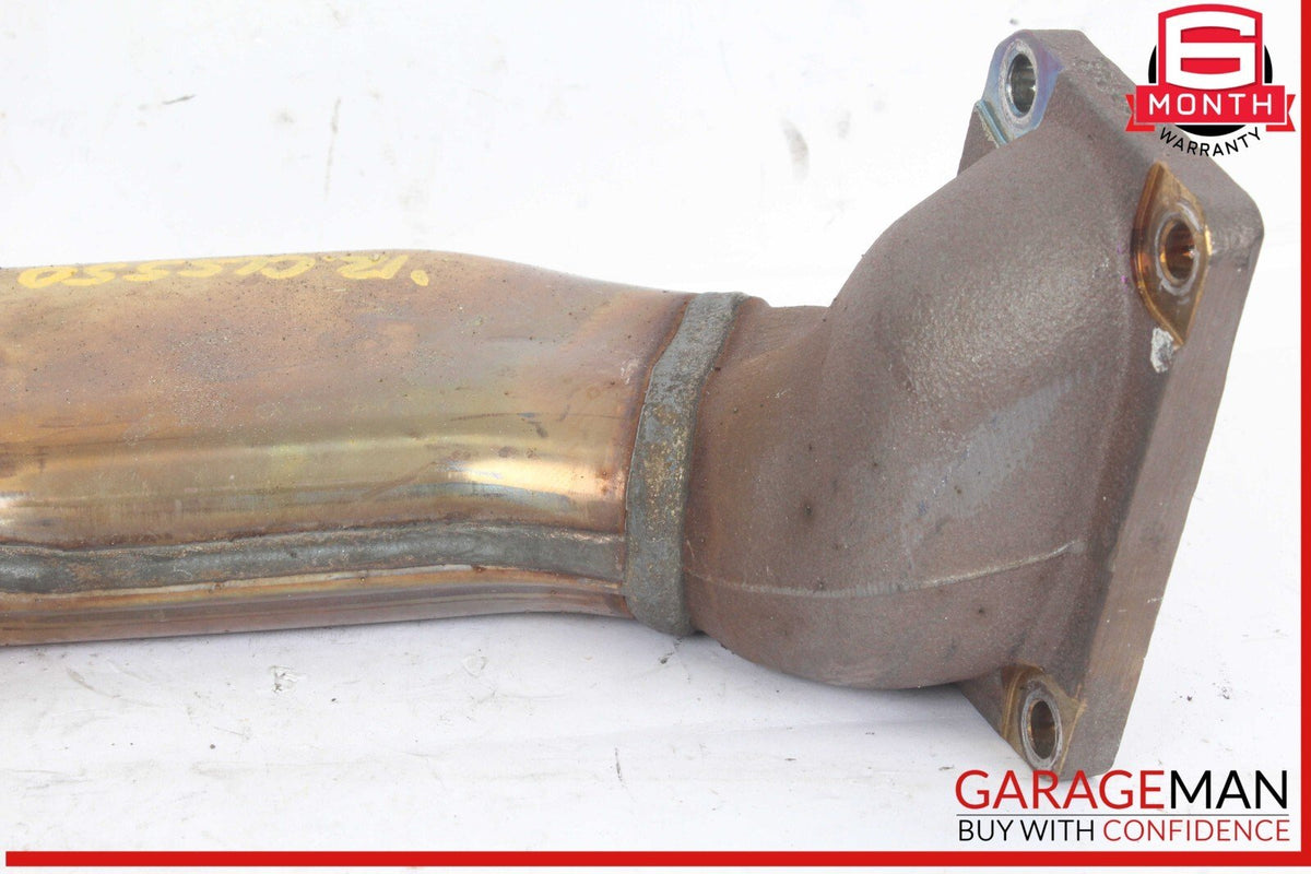 12-18 Mercedes W218 CLS550 4.6L Left Exhaust Pipe Adapter 2781400908 OEM