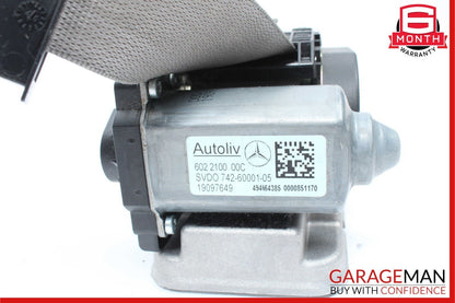 07-09 Mercedes E350 CLS550 Front Left Side Seat Belt Seatbelt Retractor Gray