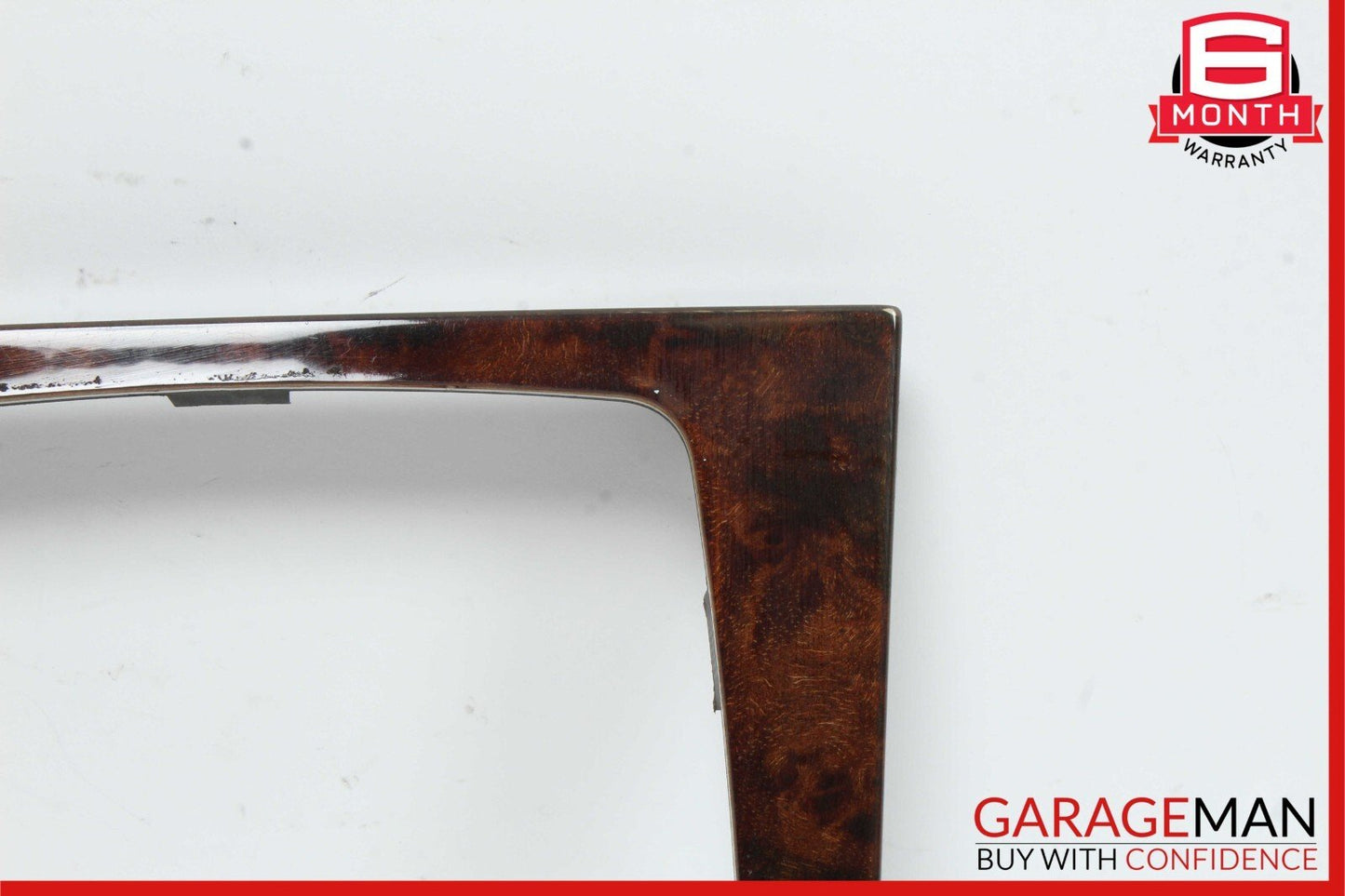 08-14 Mercedes W204 C300 C350 Center Console Gear Shift Trim Cover Bezel Wood