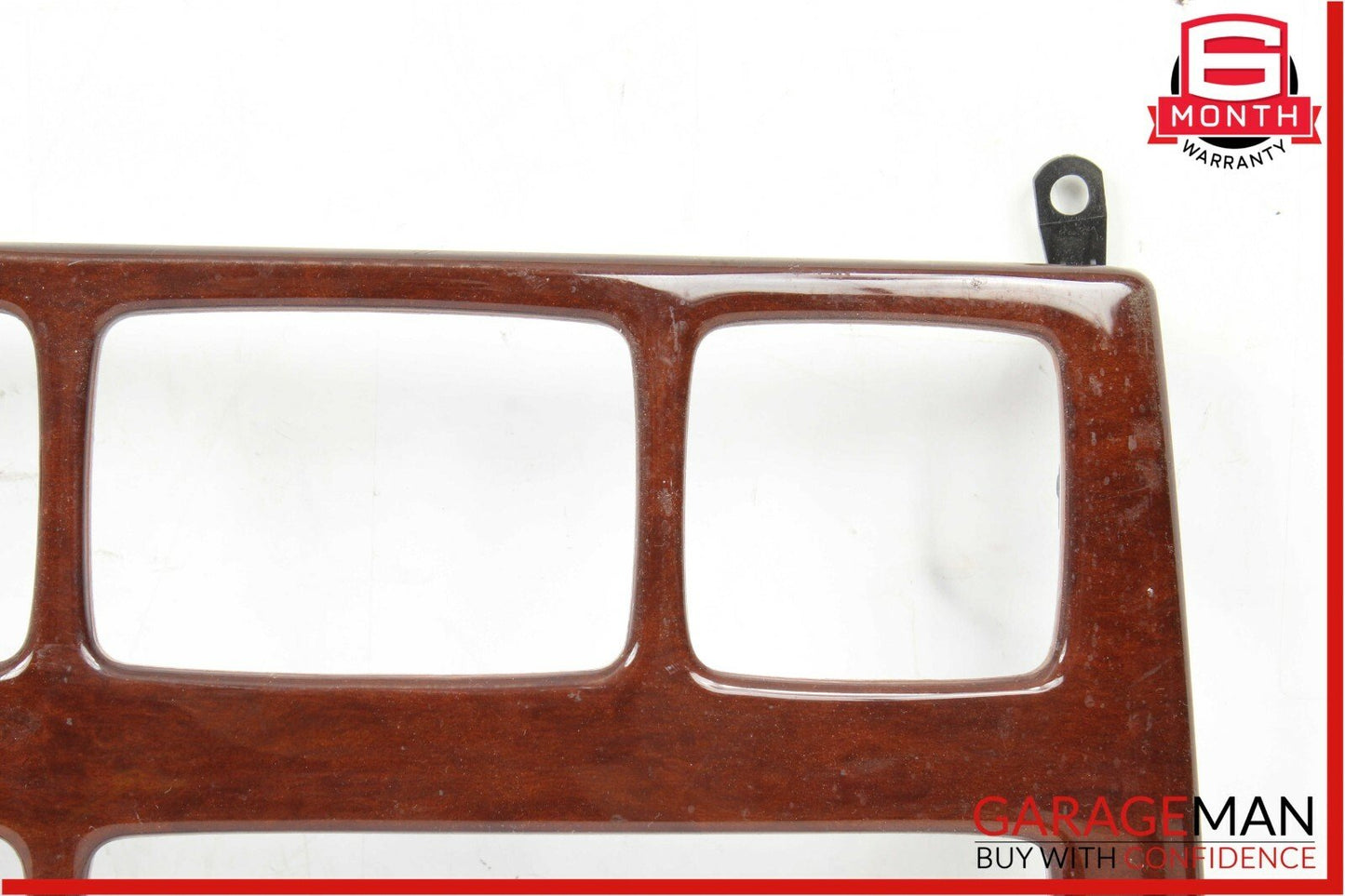 00-02 Mercedes W220 S430 S600 Radio Dash Wood Trim Panel Cover Wood Bezel OEM