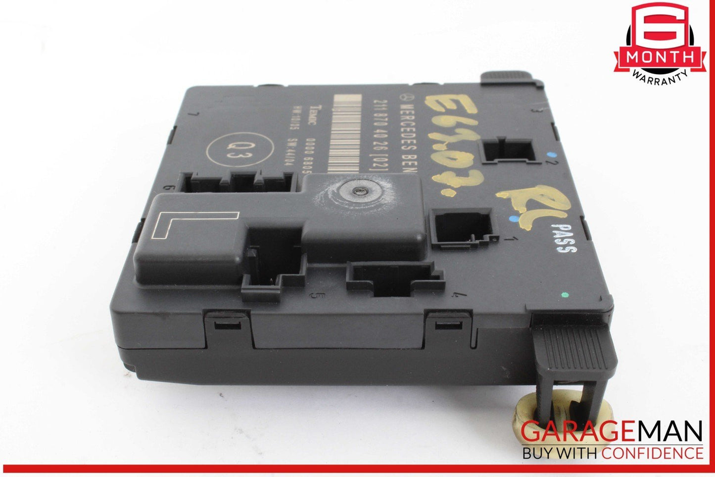 03-09 Mercedes W211 E63 AMG E500 Rear Left Driver Side  Door Control Module OEM
