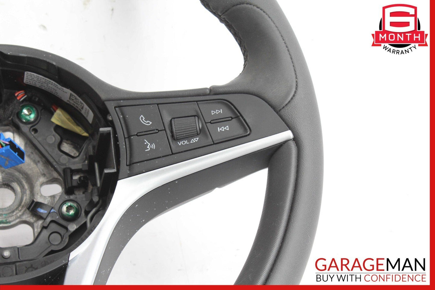 17-22 Alfa Romeo Giulia Steering Wheel w/ Switch Buttons 01561396750 OEM