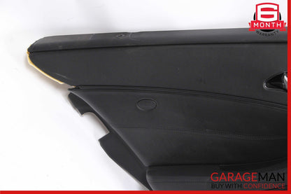 06-11 Mercedes W219 CLS500 CLS550 Rear Left Interior Door Panel Cover Black