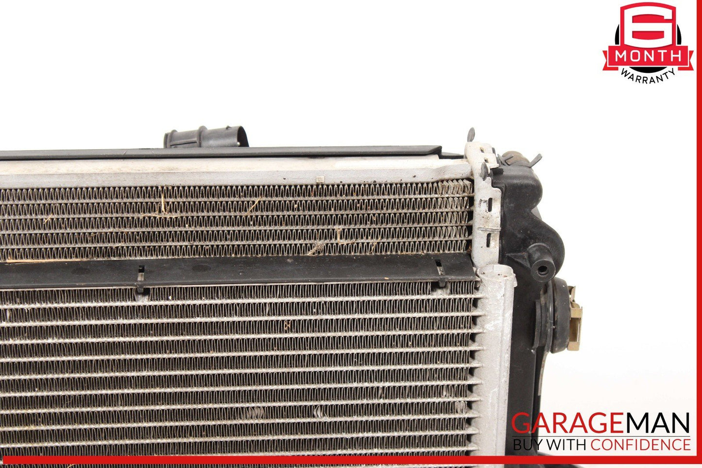 97-05 Porsche Boxster 986 Left Engine Cooling Radiator AC Air Condenser Assy OEM