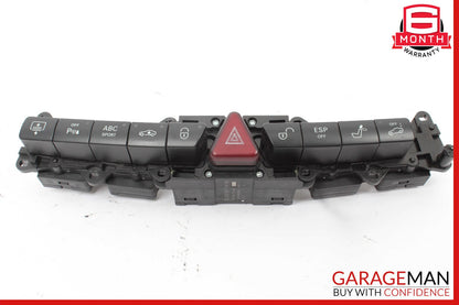 03-06 Mercedes W220 S55 AMG S430 Center Dash Switch ESP Hazard Door Lock OEM