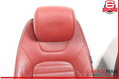 19-22 Mercedes W205 C300 Front & Rear Seats Seat Cushion Assembly Red OEM