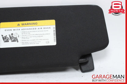 08-14 Mercedes W204 C350 Front Right Passenger Sun Visor Sunvisor Shade Black