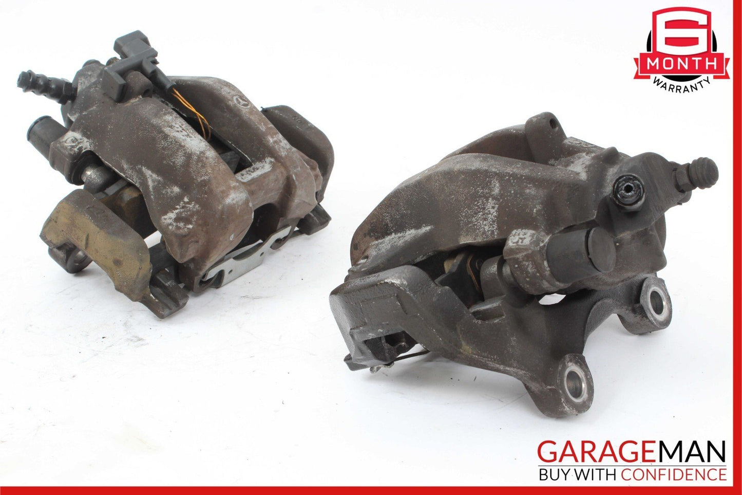 08-15 Mercedes W204 C350 Rear Left & Right Side Brake Caliper Calipers Set of 2