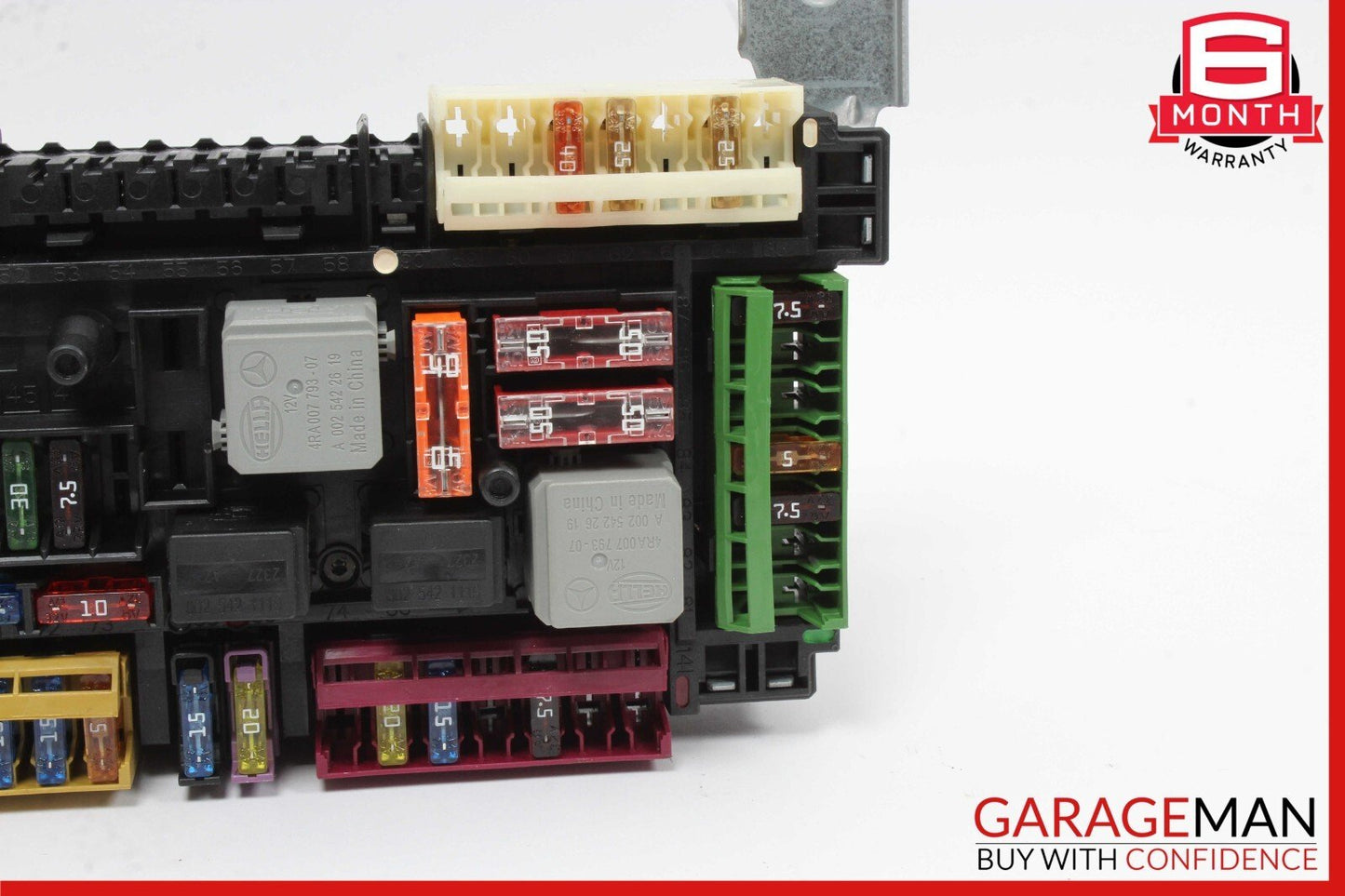 10-18 Mercedes W212 E350 E550 CLS550 Rear SAM Fuse Box Relay Control Module OEM