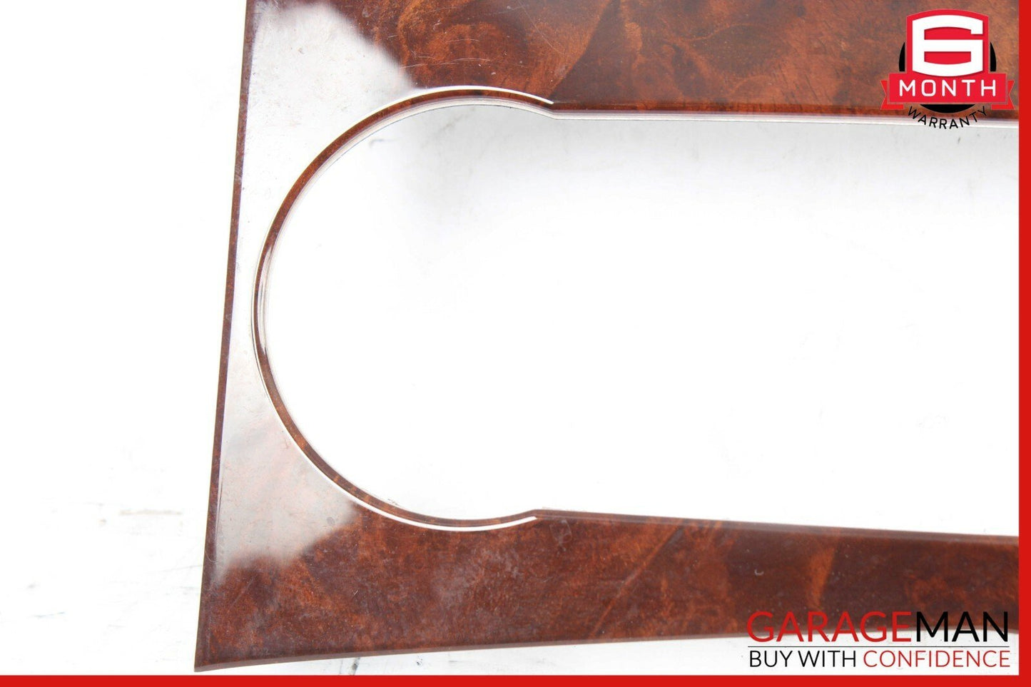 08-14 Mercedes W204 C300 AC A/C Climate Control Switch Trim Cover Bezel Wood