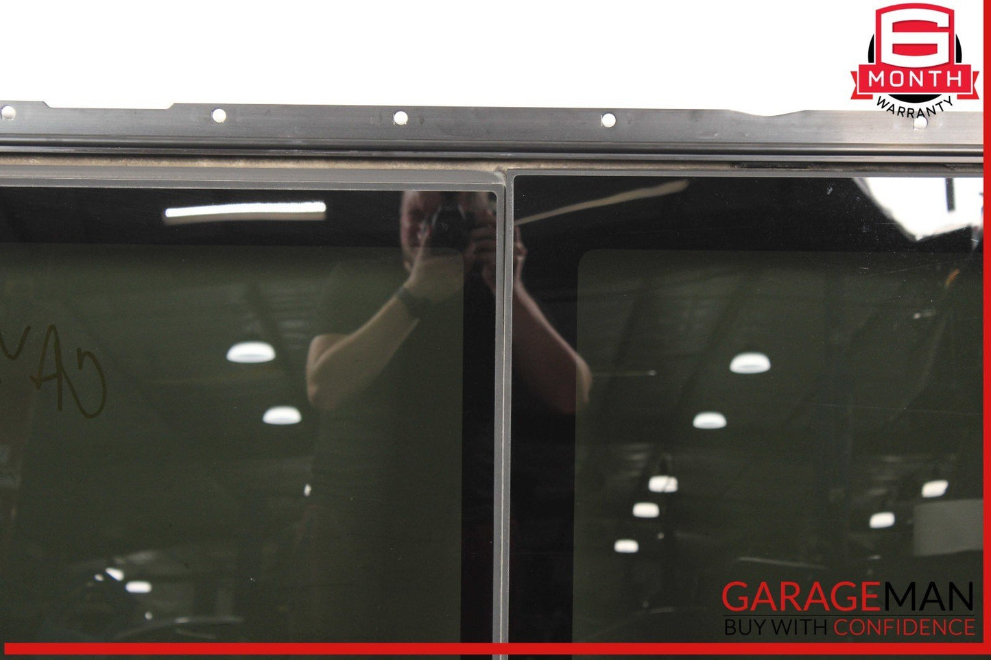 11-18 Porsche Cayenne 958 Panoramic Roof Glass Frame Black OEM