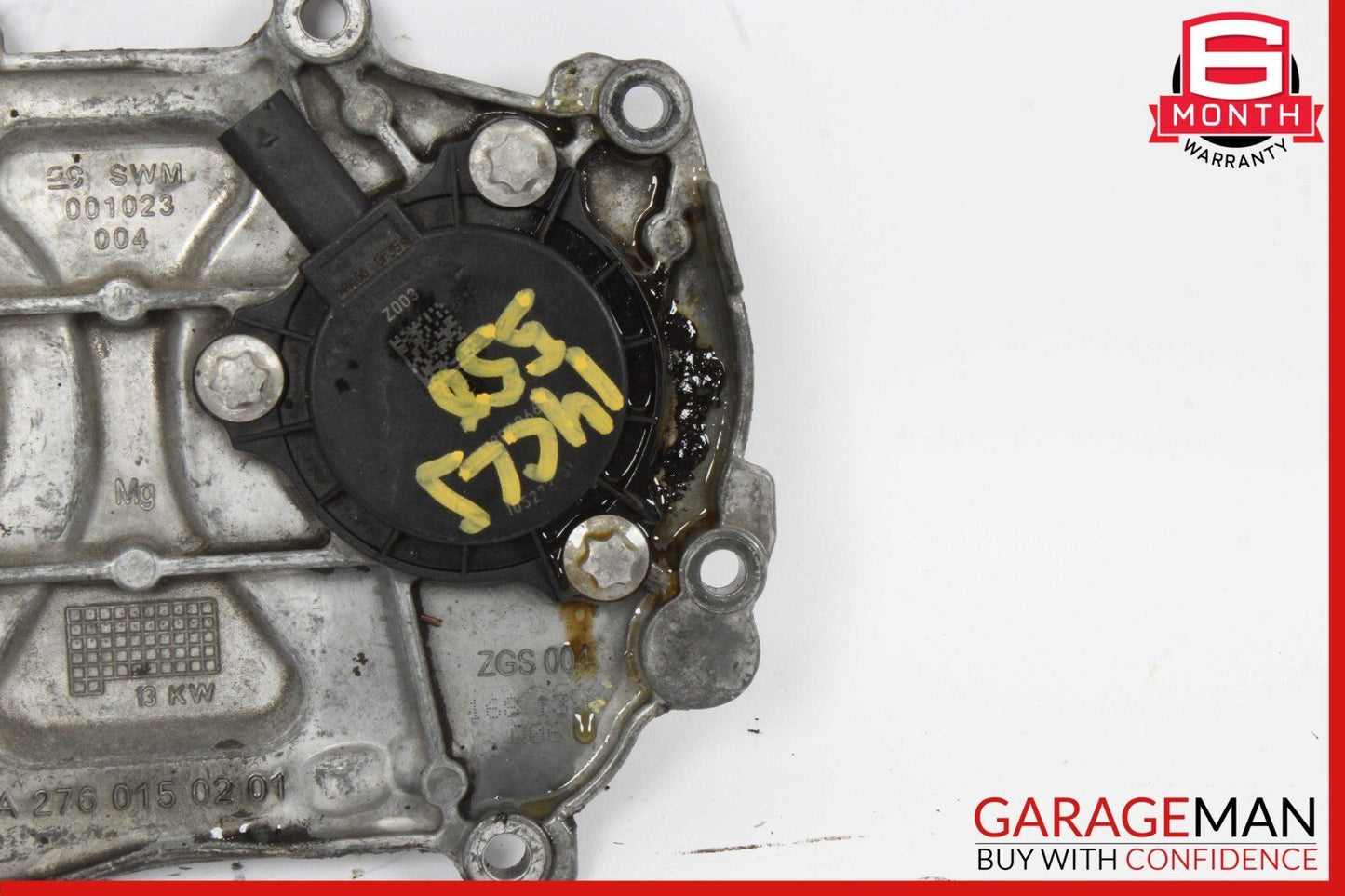 12-18 Mercedes CLS550 E550 Front Right / Left Engine Timing Chain Cover Plate