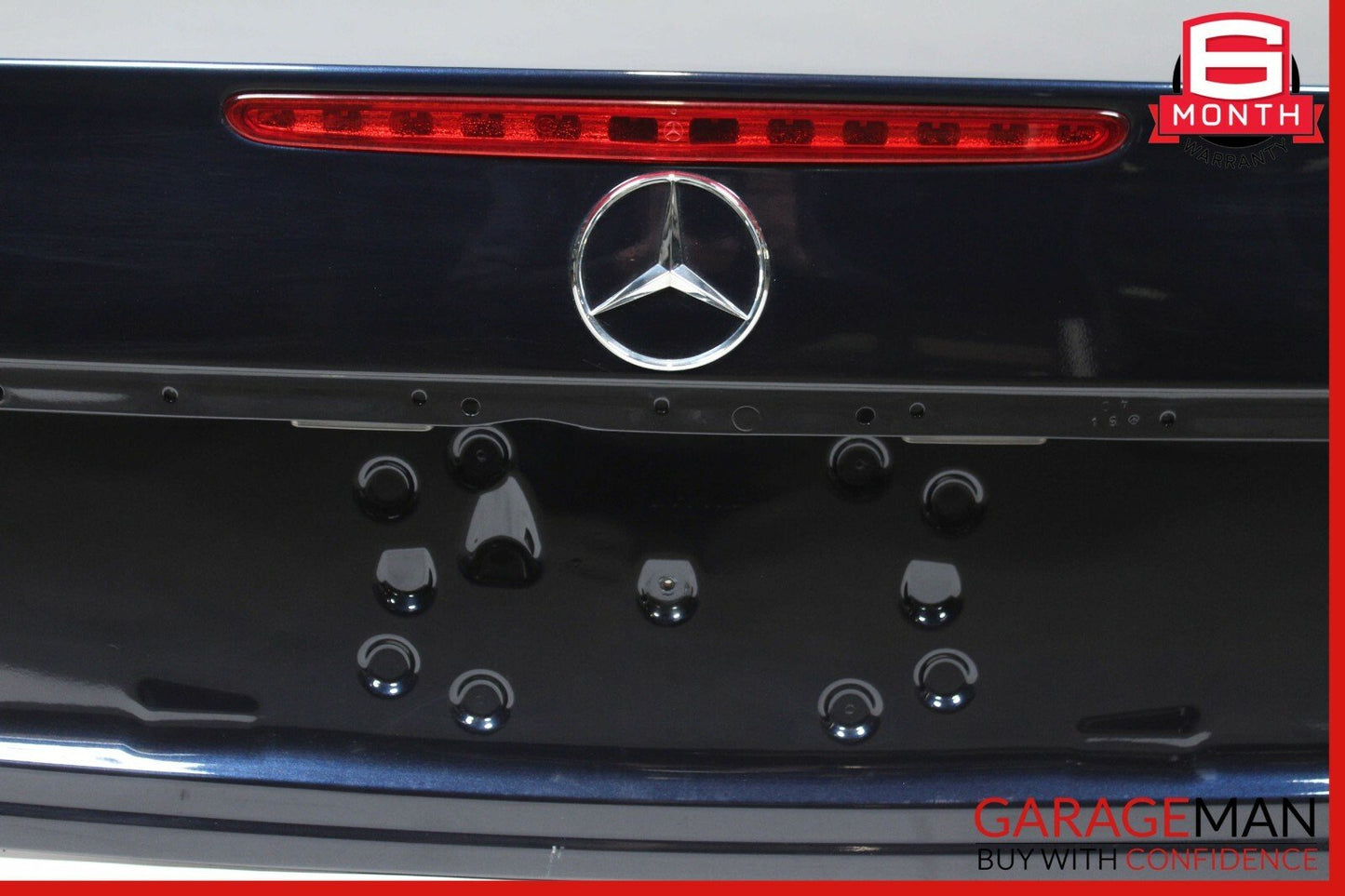 03-09 Mercedes W211 E320 E350 E55 AMG Sedan Rear Trunk Lid Deck Shell Panel Blue