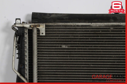 03-08 Mercedes R230 SL500 Engine Motor Radiator A/C AC Condenser Oil Cooler Assy