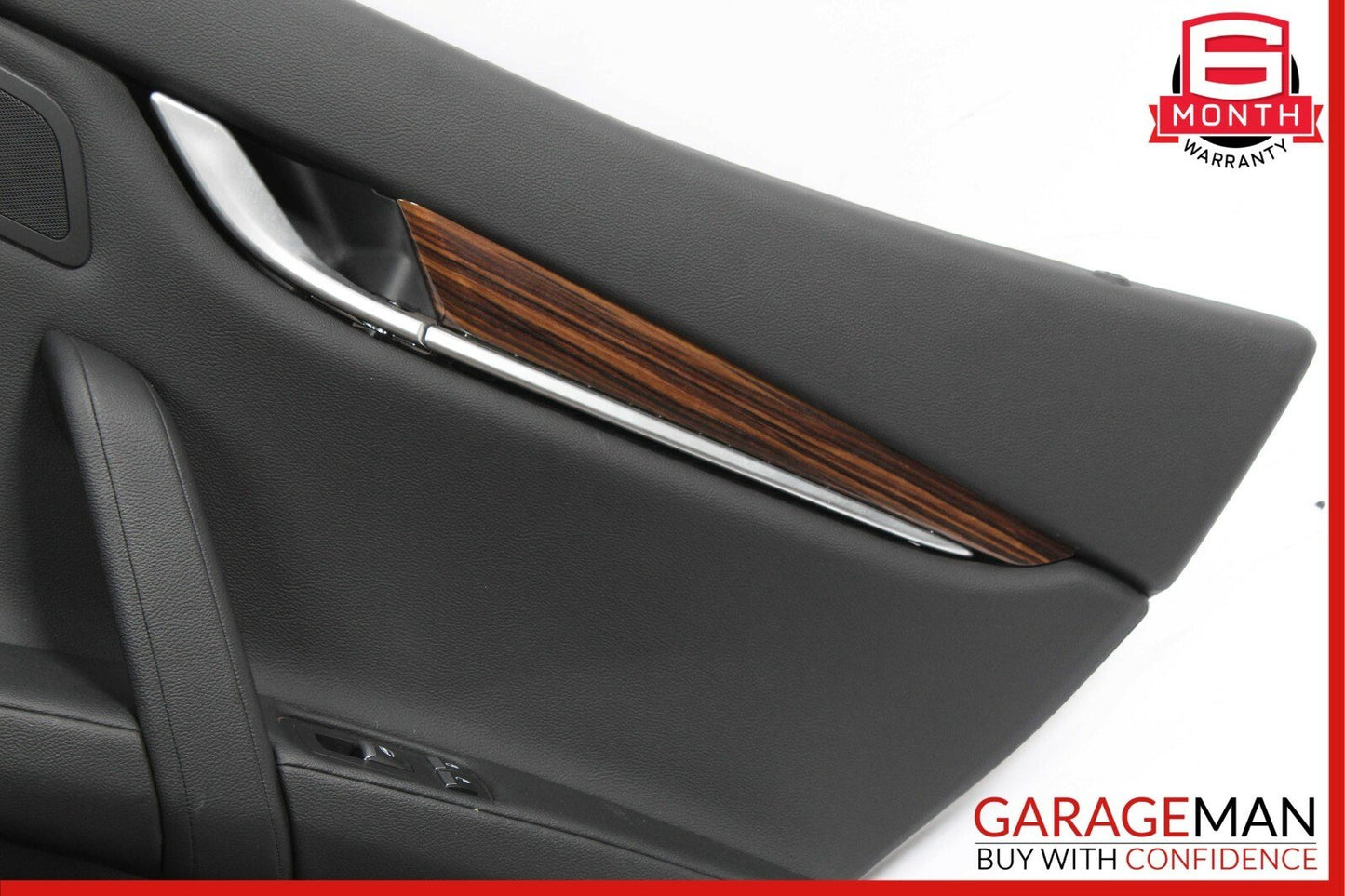 14-17 Maserati Ghibli Rear Right Complete Interior Door Trim Panel Assembly