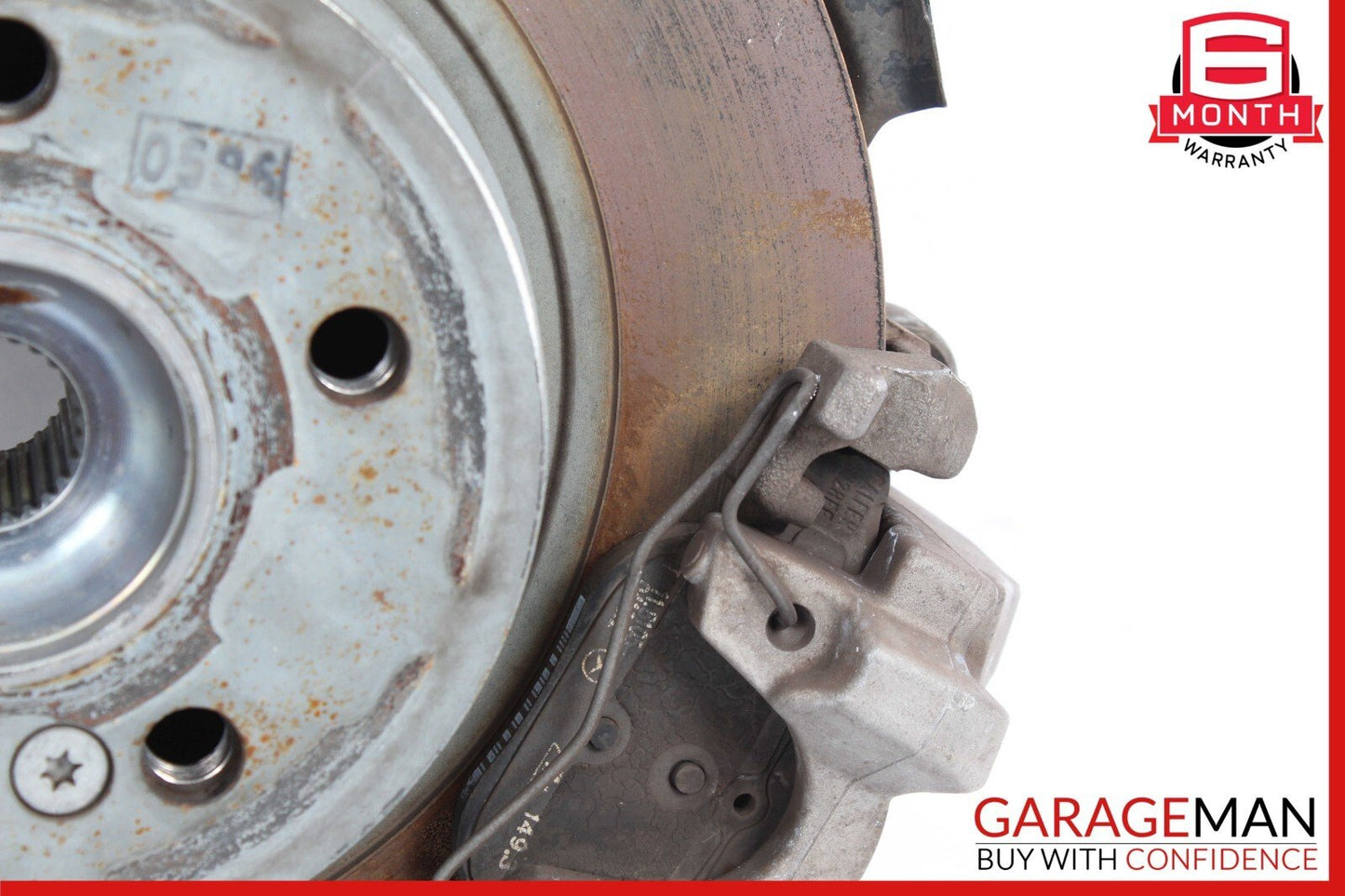 08-15 Mercedes W204 C250 Rear Right Spindle Knuckle Hub Bearing w/ Brake Rotor