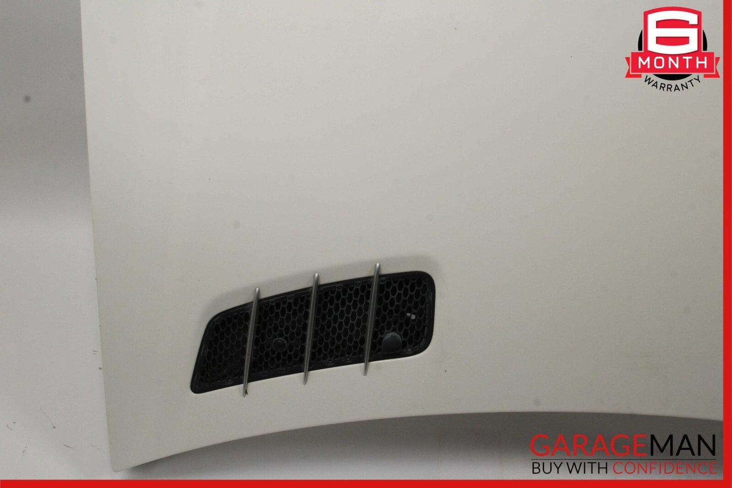 03-08 Mercedes R230 SL500 SL600 Front Hood Lid Bonnet Air Vent Cover Assy White