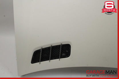 03-08 Mercedes R230 SL500 SL600 Front Hood Lid Bonnet Air Vent Cover Assy White