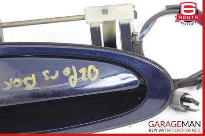 97-04 Porsche Boxster 986 Front Right Side Exterior Door Handle Assy Blue OEM
