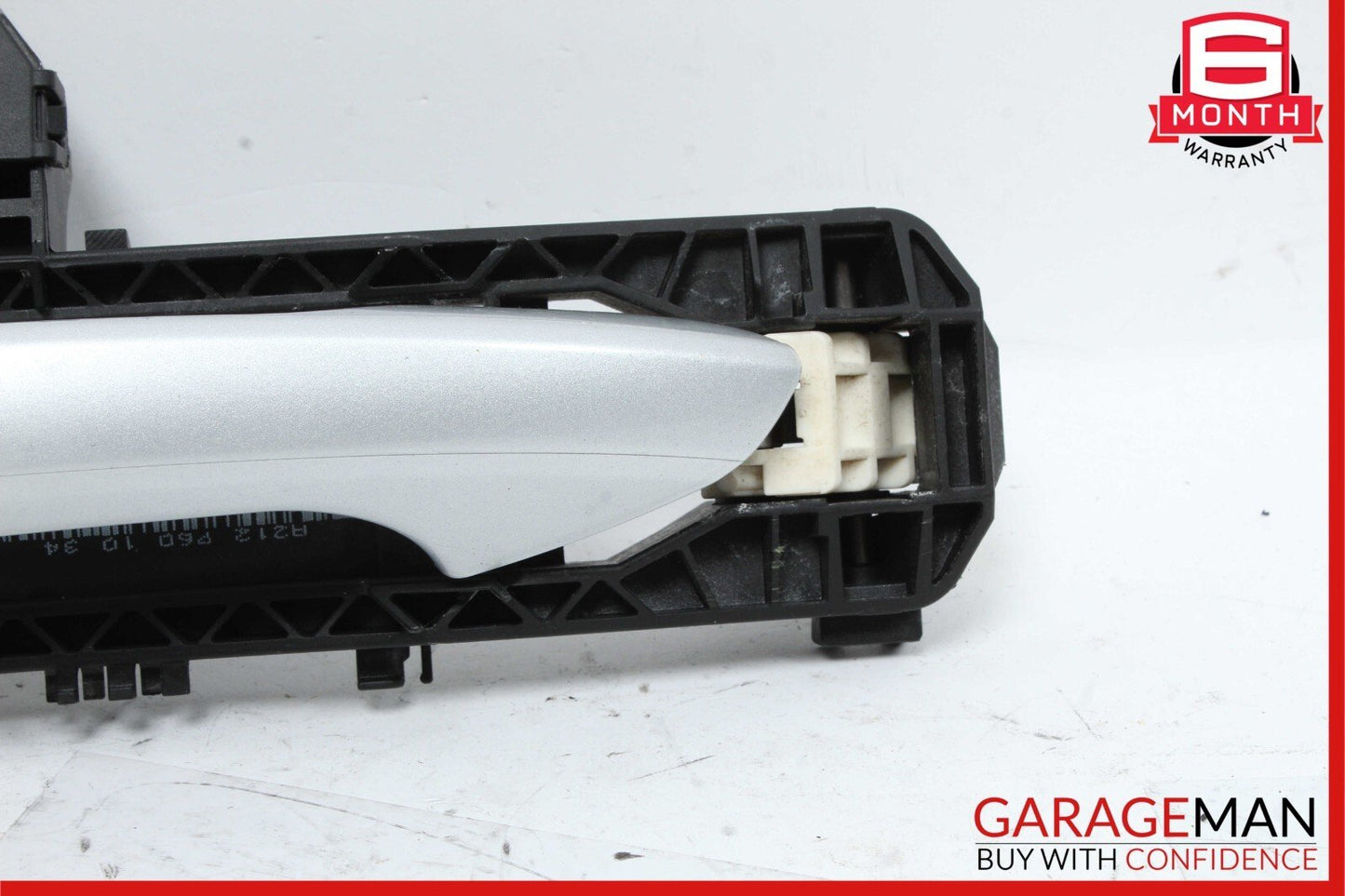 10-13 Mercedes W212 E350 Rear Left Driver Side Exterior Door Handle Silver OEM
