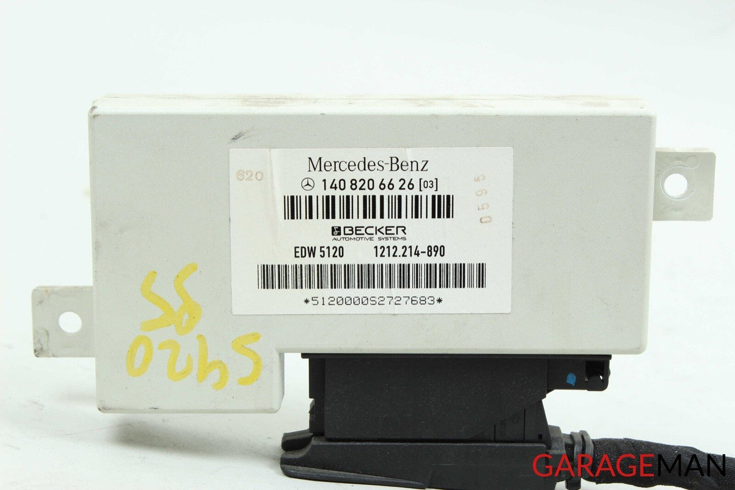 94-99 MERCEDES W140 S420L S420 ANTI THEFT CONTROL MODULE 1408206626 OEM A205