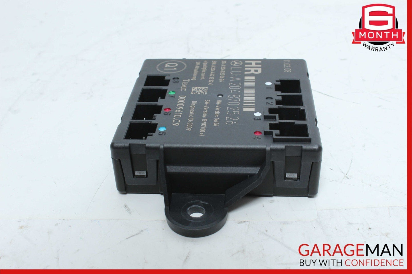 08-14 Mercedes W204 C300 C350 Rear Right Side Door Control Module 2048702526 OEM