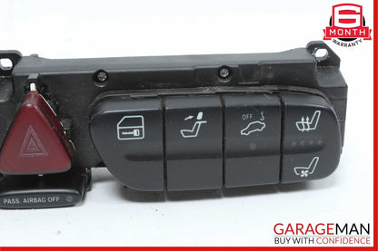01-04 Mercedes W203 C230 CLK320 Dashboard Dash Hazard Light Control Switch Panel
