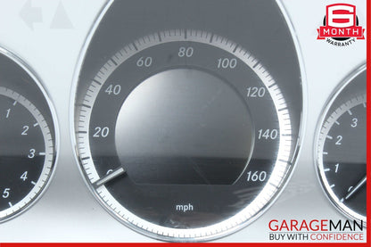 10-13 Mercedes W212 E350 E500 E550 Instrument Cluster Speedometer Odometer