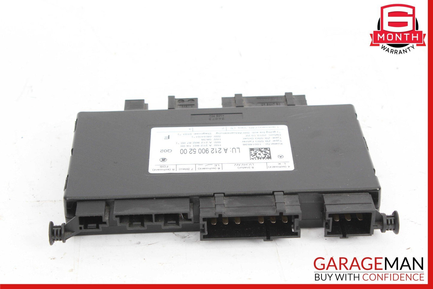 08-18 Mercedes W204 C350 SLK250 C250 Front Left Side Seat Control Module Unit