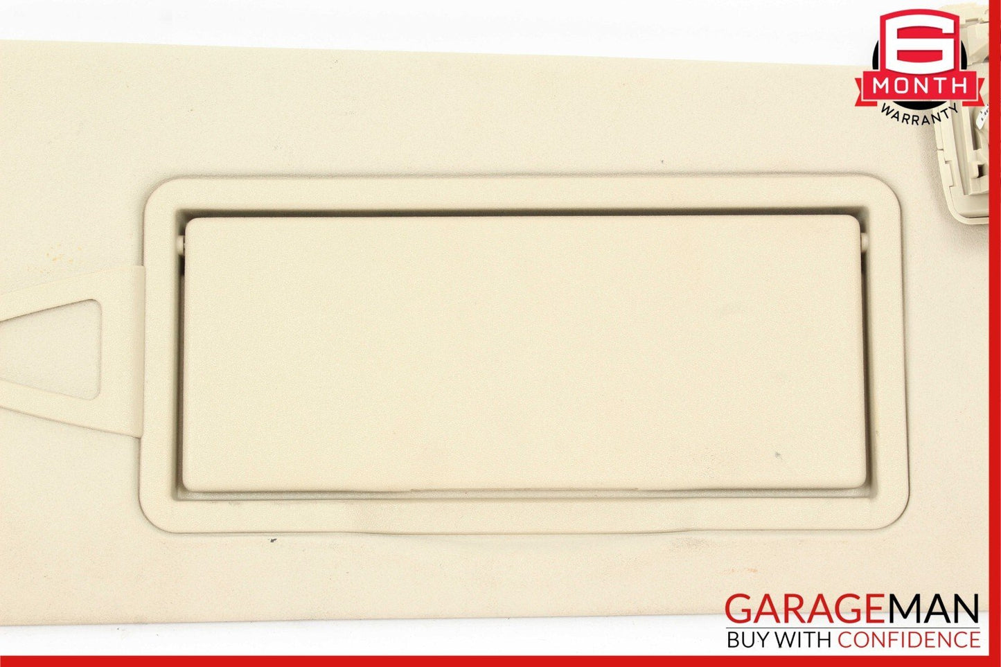08-14 Mercedes W204 C250 Front Right Passenger Sun Visor Sunvisor Shade Beige