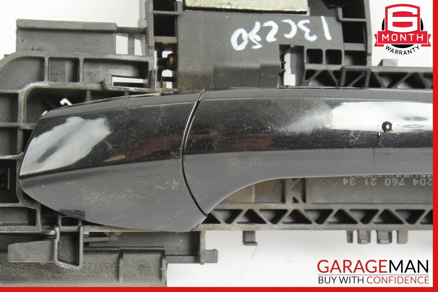 08-14 Mercedes W204 C250 Rear Left Driver Side Exterior Door Handle Black