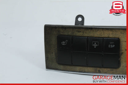 05-07 Mercedes W203 C230 C320 Dashboard Dash Control Switch Panel Bezel Trim OEM