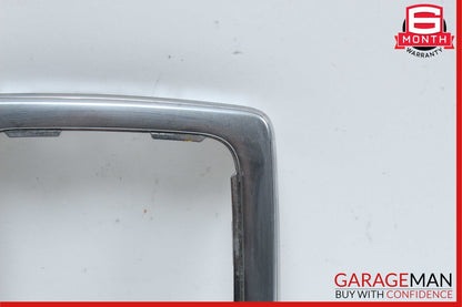 08-14 Mercedes E350 GLK350 C250 Center Console Shift Shifter Bezel Trim Silver