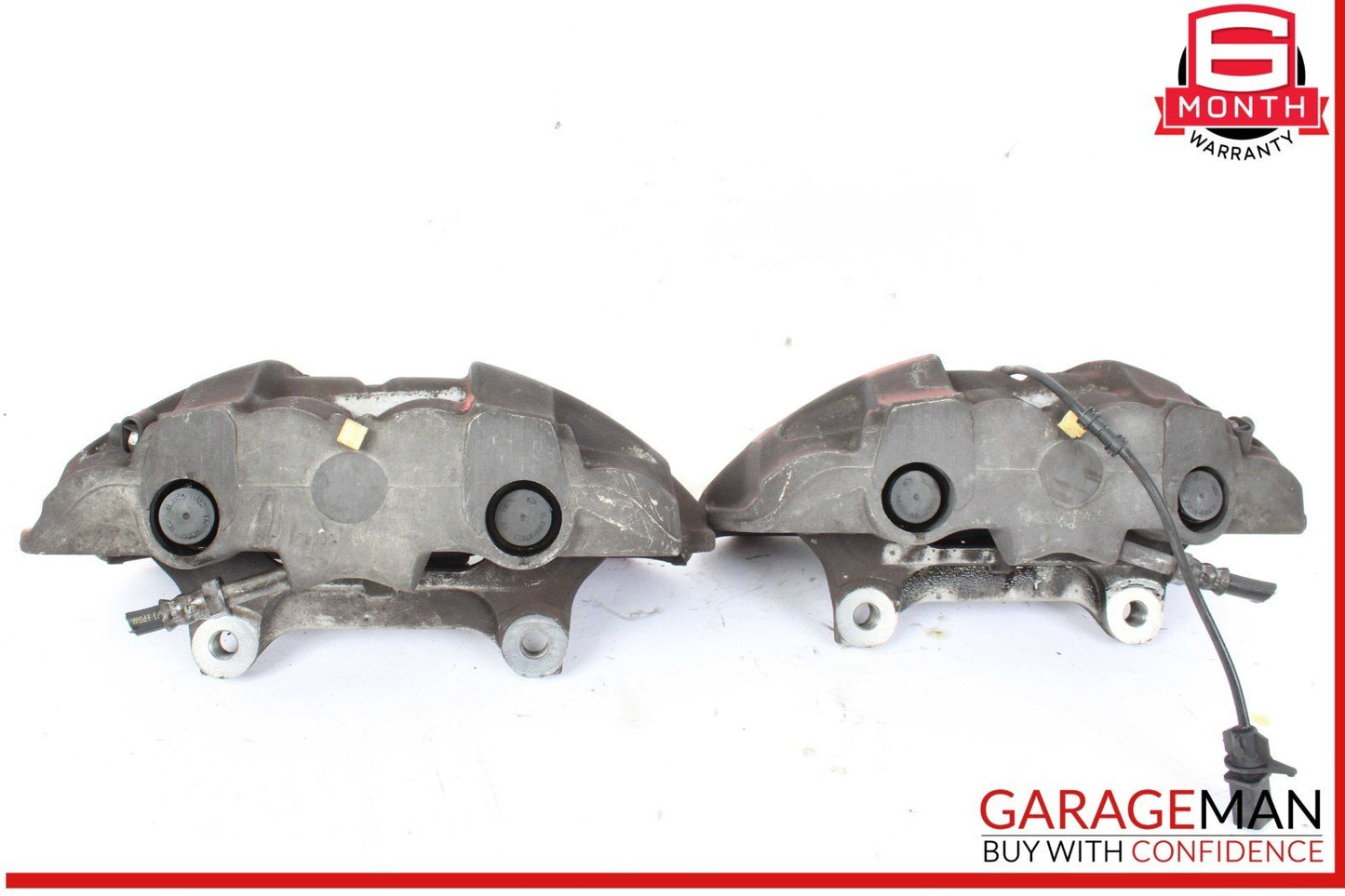 12-17 Audi A7 Front Left and Front Right Side Brake Caliper Calipers Set OEM