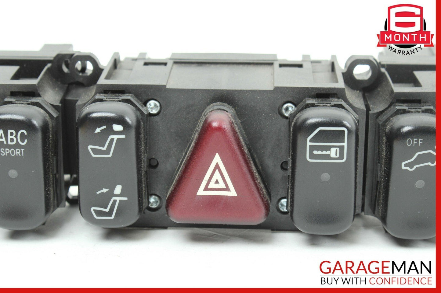 00-02 Mercedes W215 CL500 CL55 AMG Dashboard Dash Hazard Light Control Panel OEM