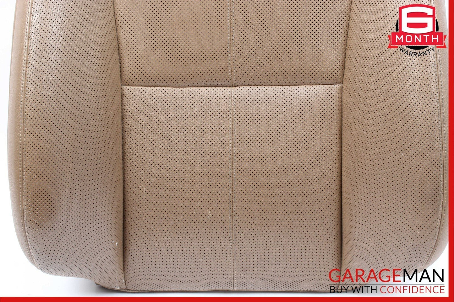 07-09 Mercedes W221 S550 Front Right Side Top Upper Seat Cushion Brown OEM