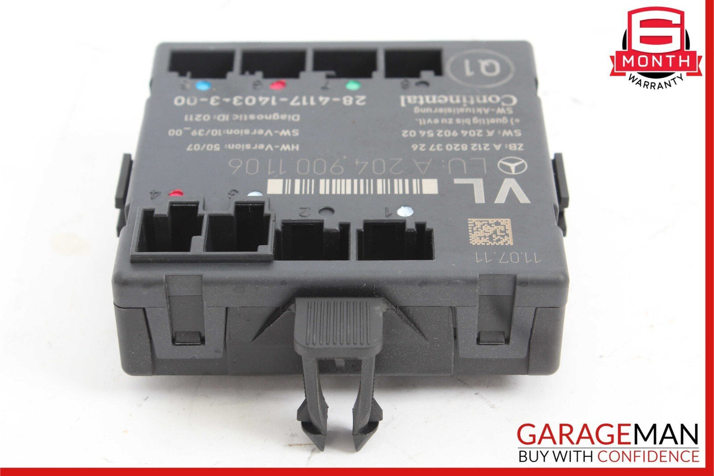 12-15 Mercedes W204 C250 C350 Coupe Front Left Side Door Control Module Unit OEM