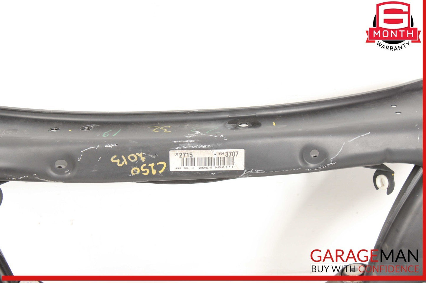 08-14 Mercedes W204 C250 C300 RWD Rear Sub Frame Subframe Engine Crossmember OEM
